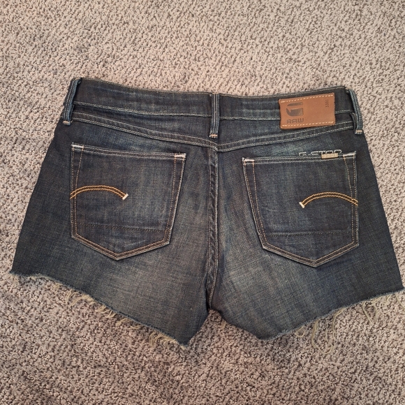 G-Star Raw Women's Denim Shorts Size 29 - Picture 2 of 8